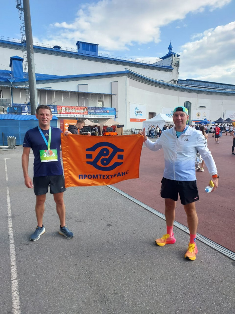 Представители коллектива ООО «ПромТехТранс» приняли участие в Уфимском международном марафоне
